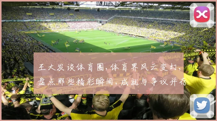 王大发谈体育圈,体育界风云变幻,盘点那些精彩瞬间,成就与争议并存。